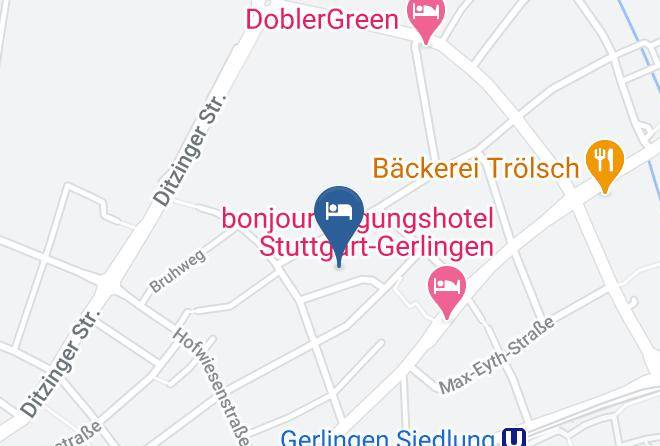 Ludwigsburg - Hotel Toy Maps