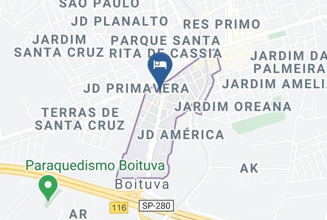 Boituva - Hotel Toyo Inn Maps