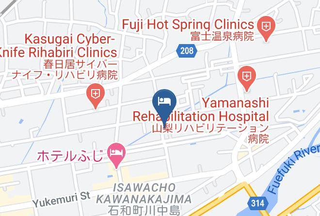 Fuefuki City - Hotel Toyo Maps