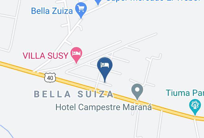 Villavicencio - Hotel Tpr Bella Suiza Real Maps
