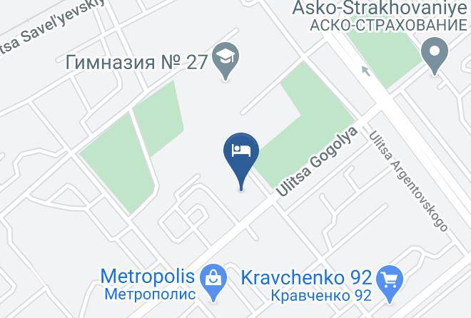 Kurgan - Hotel Trade Union Maps