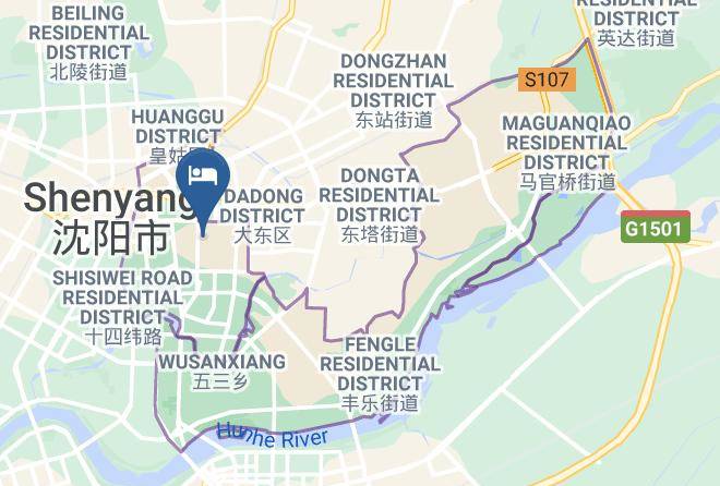 Shenyang - Hotel Traders Maps
