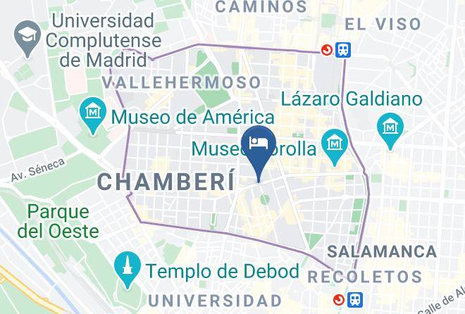 Madrid - Hotel Trafalgar Maps