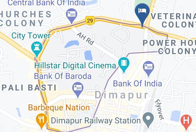 Dimapur - Hotel Tragopan Maps