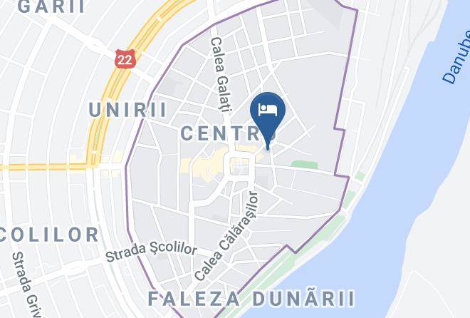 Braila - Hotel Traian Maps