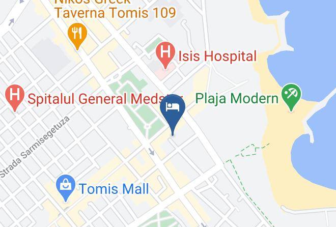 Constanta - Hotel Traian Maps