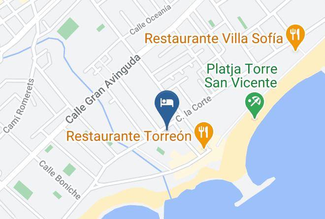 Hotel Tramontana Map