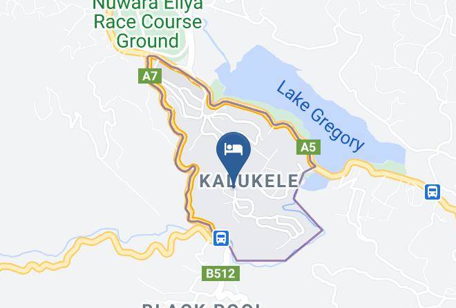 Kandy - Hotel Tranquil Maps