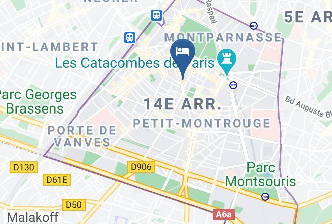 Paris - Hotel Transcontinental Maps