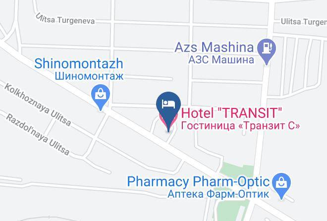 Belogorsk - Hotel Transit Maps
