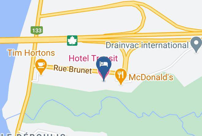 La Vallee Du Richelieu Regional County Municipality - Hotel Transit Maps