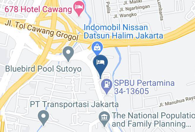 Jakarta Timur - Hotel Transit Pondok Tirta Sentosa Maps