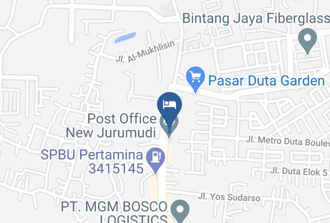 Kota Tangerang - Hotel Transit Pondok Tirta Sentosa Maps