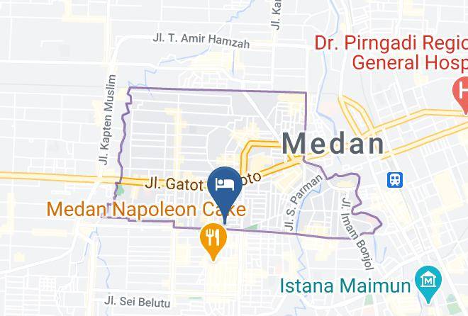 Kota Medan - Hotel Transit Syariah Maps