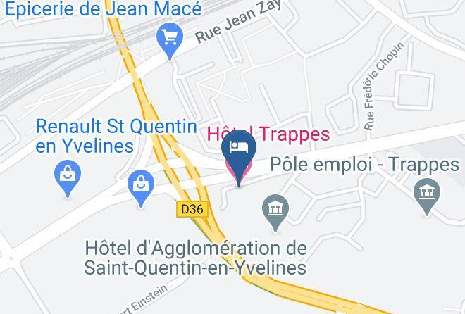 Yvelines - Hotel Trappes Maps