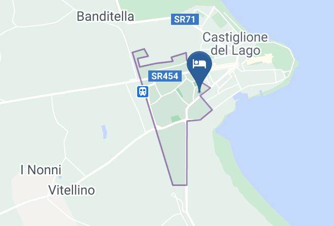Perugia - Hotel Trasimeno Maps