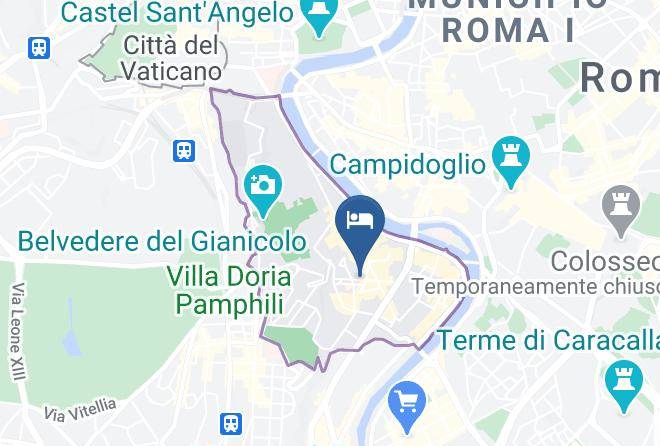 Rome - Hotel Trastevere Maps