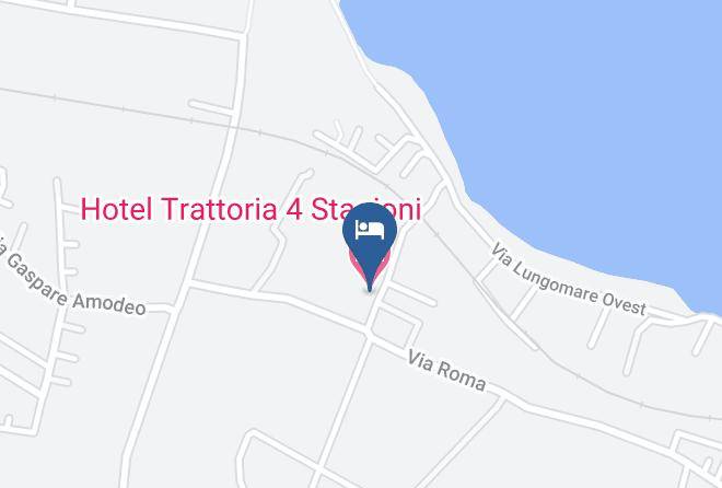 Messina - Hotel Trattoria 4 Stagioni Maps