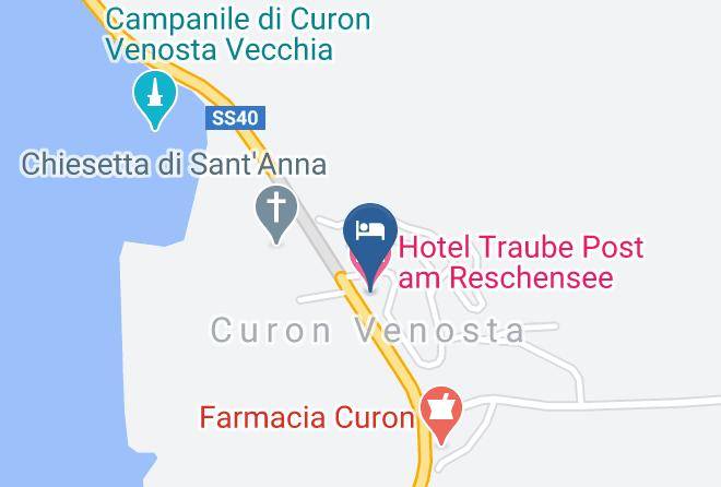 Bolzano - Hotel Traube Post Am Reschensee Maps