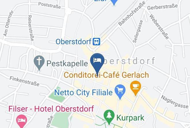 Oberallgau - Hotel Traube Scheuerl Gmbh Maps