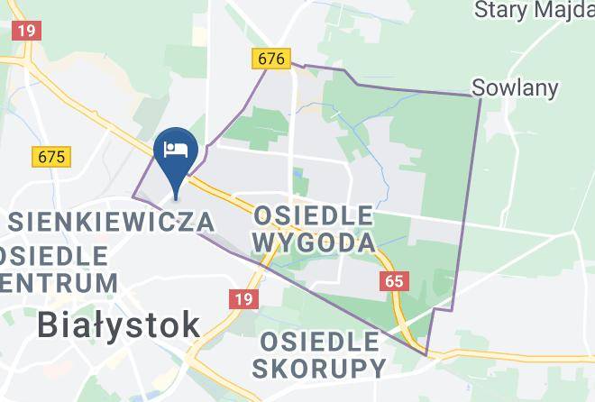 Bialystok - Hotel Traugutta3 Maps