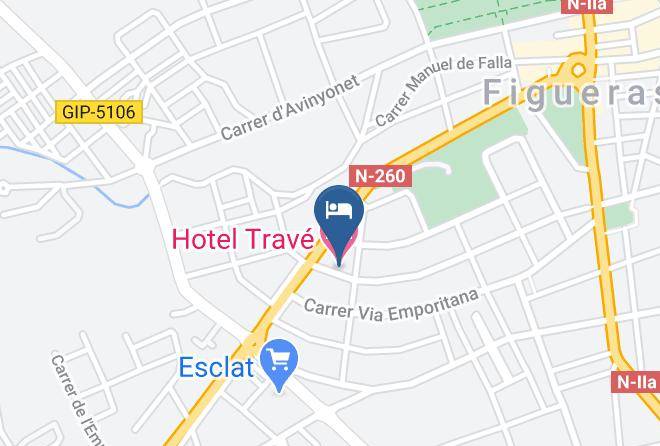 Girona - Hotel Trave Maps