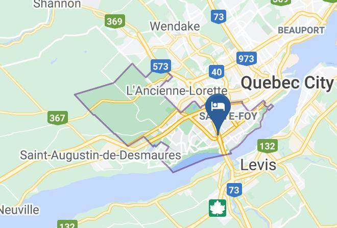 Capitale Nationale - Travelodge By Wyndham Hotel & Convention Centre Quebec City Maps
