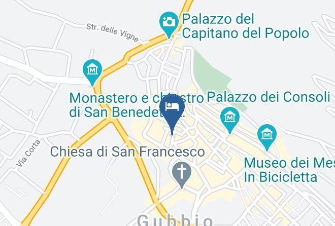 Perugia - Hotel Tre Ceri Gubbio Maps