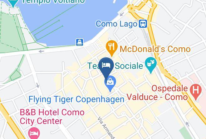 Como - Hotel Tre Re Maps