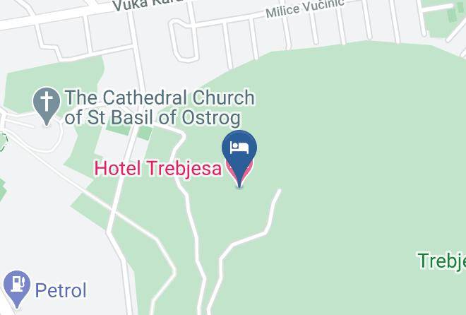 Niksic - Hotel Trebjesa Maps