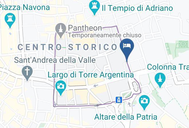 Rome - Hotel Trecento Maps
