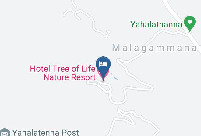 Kandy - Hotel Tree Of Life Nature Resort Maps