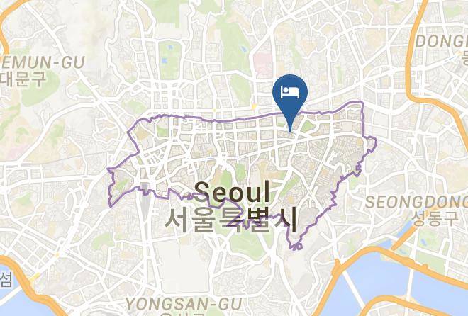 Hotel Treeshade Dongdaemun Map