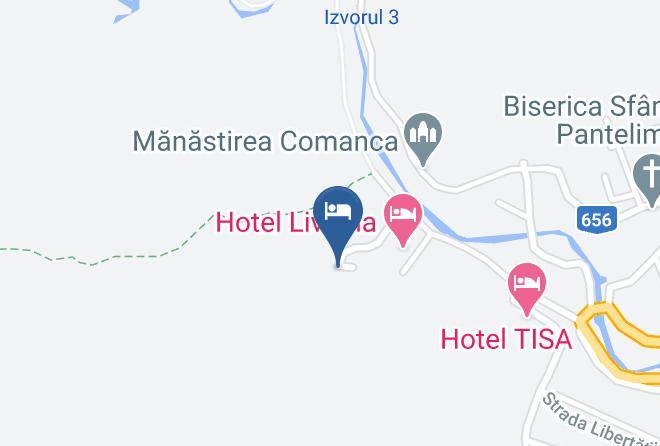 Baile Olanesti - Hotel Trei Brazi Maps