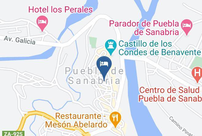 Zamora - Hotel Treixas Maps