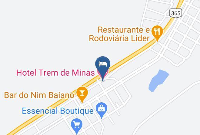 Varjao De Minas - Hotel Trem De Minas Maps