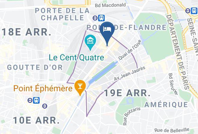 Paris - Hotel Trema Maps