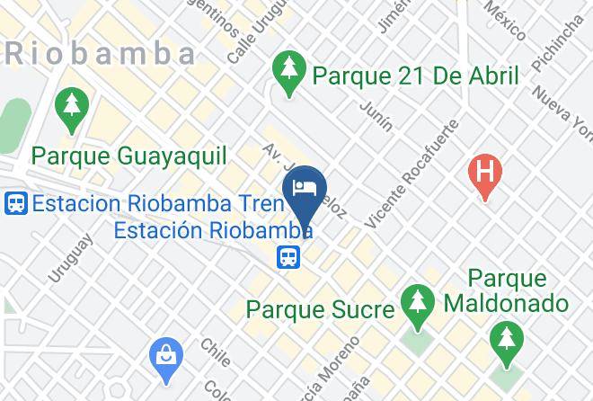 Riobamba - Hotel Tren Dorado Maps
