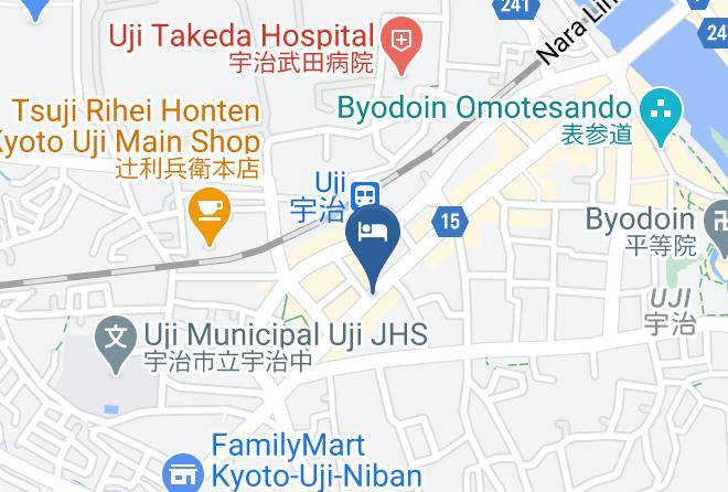 Hotel Trend Jr Uji Ekimae Map