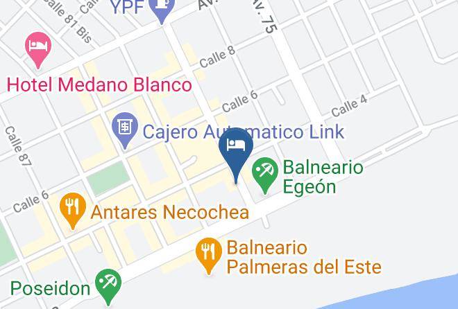 Necochea - Hotel Tres Arroyos Maps