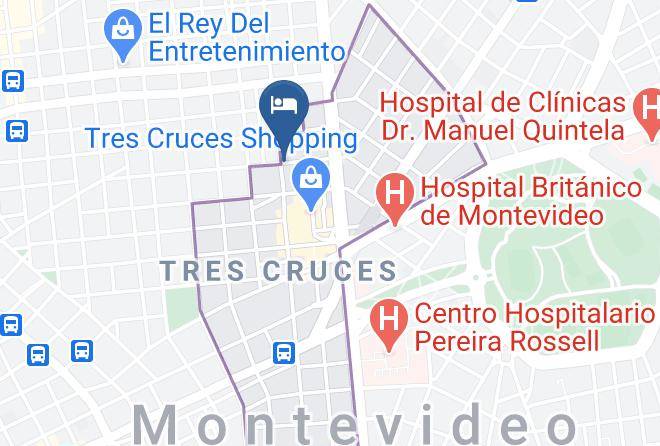 Municipio B - Hotel Tres Cruces Maps