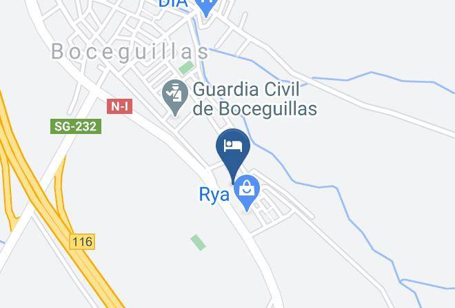 Segovia - Hotel Tres Hermanos Maps