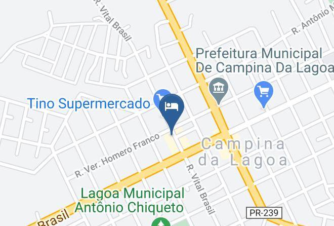 Campina Da Lagoa - Hotel Tres Lagoas Maps