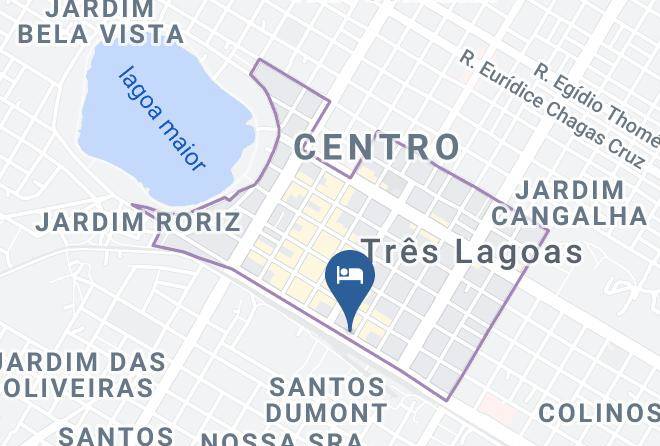 Tres Lagoas - Hotel Tres Lagoas Maps