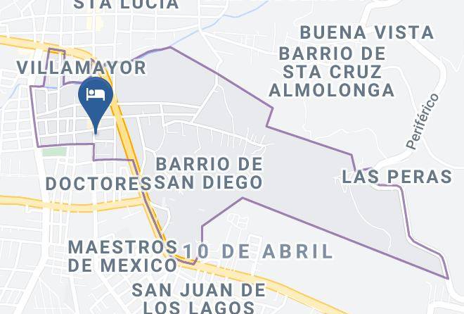 San Cristobal De Las Casas - Hotel Tres Marias Maps