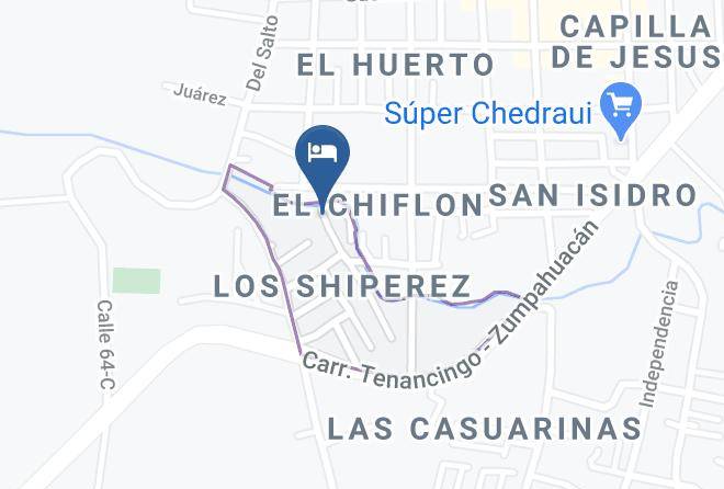 Tenancingo - Hotel Tres Naciones Maps