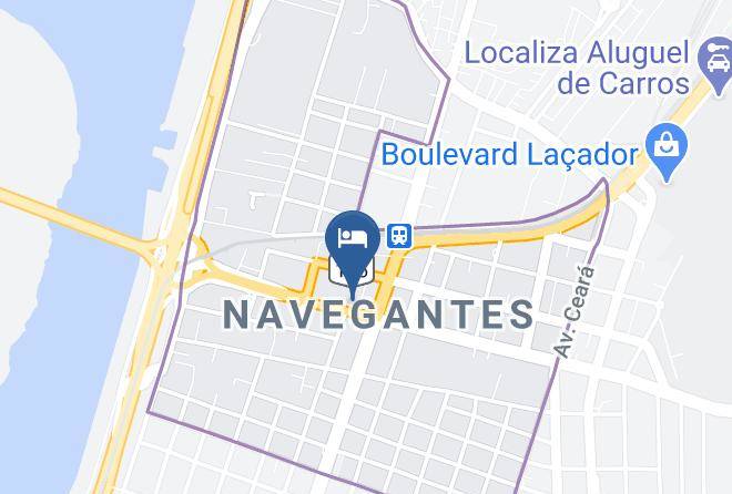 Hotel Tres Passos Map