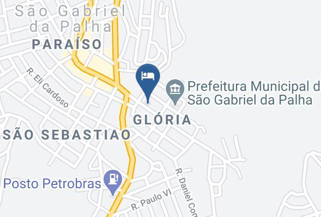 Sao Gabriel Da Palha - Hotel Tres Poderes Maps