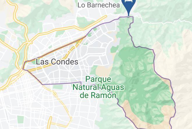 Hotel Tres Puntas Map