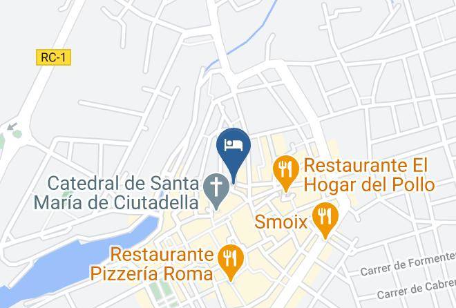 Baleares - Hotel Tres Sants Maps